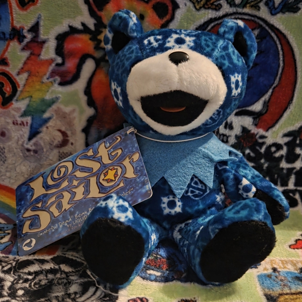 Grateful Dead Bear "Lost Sailor" By Liquid Blue ~NWT~